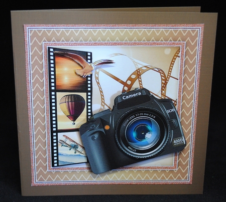 CAMERA SNAPSHOTS 7.5 Decoupage & Insert Bumper Kit by Yvonne Middleton