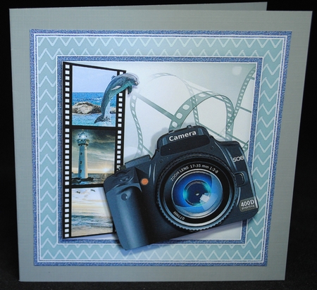CAMERA SNAPSHOTS 7.5 Decoupage & Insert Bumper Kit by Yvonne Middleton