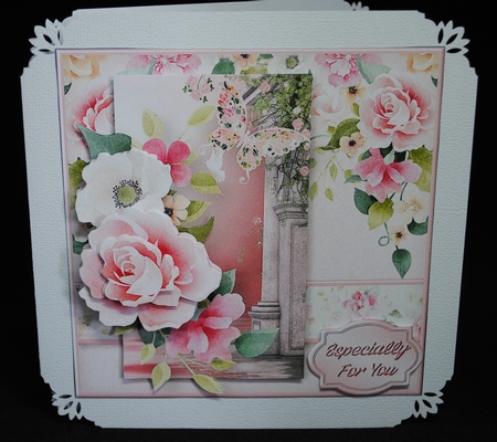 Rose Terrace - Decoupage Card Mini Kit by Yvonne Middleton
