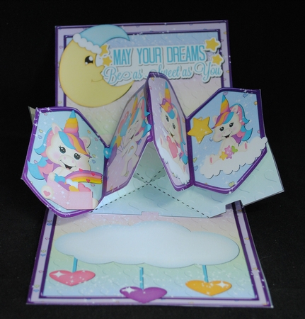 UNICORNS - TWIST AND POP CARD KIT by Yvonne Middleton