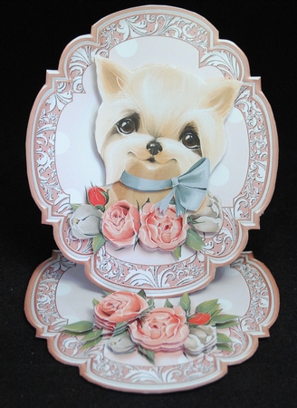 Yorkies Please Easel Kit-4 by Yvonne Middleton