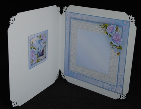 Rose Fantasy Decoupage Card Mini Kit by Yvonne Middleton