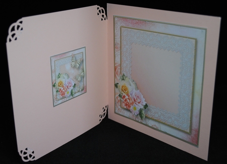 Roses and Butterflies Decoupage Card Mini Kit by Yvonne Middleton