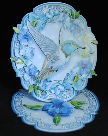 Feathered Friends Shaped Easel Bumper-1 by Yvonne Middleton