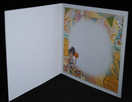 8x8 basket ball star girl mini kit by Yvonne Middleton