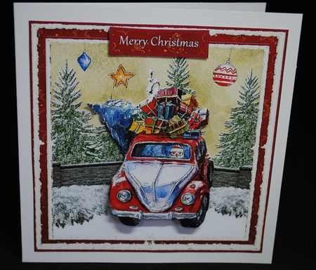 Santa is on his way Mini Kit by Yvonne Middleton