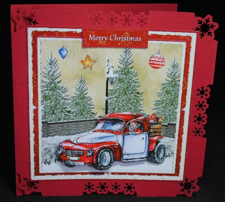 Santa is on his way Mini Kit by Yvonne Middleton