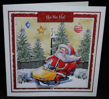 Santa is on his way Mini Kit by Yvonne Middleton