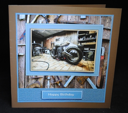 Motor Bikes - Old Tool Shed by Yvonne Middleton