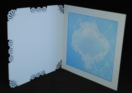 Forget me not butterfly 8x8 mini kit by Yvonne Middleton