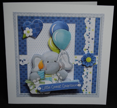 Baby boy elephant by Yvonne Middleton