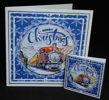 Christmas Train by Yvonne Middleton