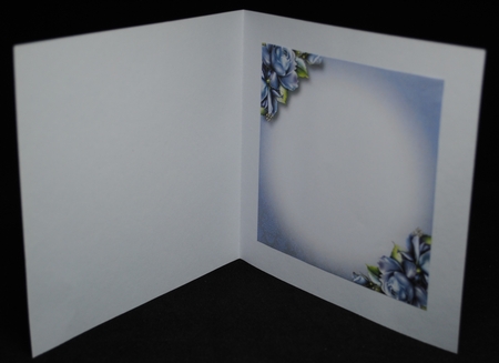 Floral lantern - Blue Roses by Yvonne Middleton