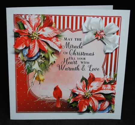 Festival Christmas Red by Yvonne Middleton