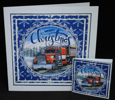 Christmas Truck by Yvonne Middleton