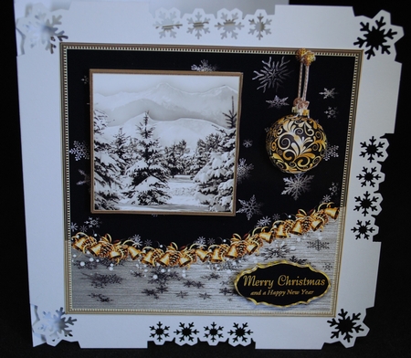 Foiled Again - Winter Landscape by Yvonne Middleton