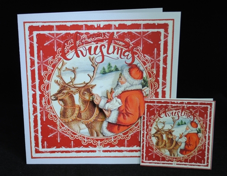 Santas Reindeer by Yvonne Middleton