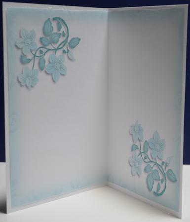 Oval Cross in Turquoise A4 Insert by Yvonne Middleton