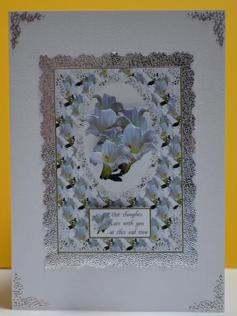 Sympathy Lillies by Yvonne Middleton