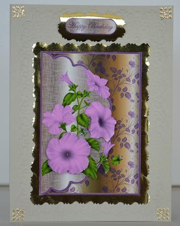 Pretty Pink Petunia by Yvonne Middleton