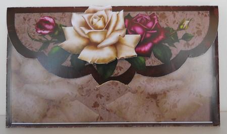 Rose Money Wallet by Yvonne Middleton