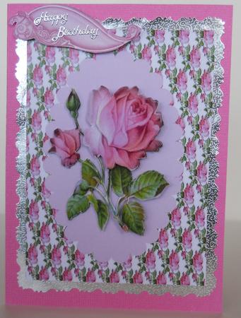 Pink Roses by Yvonne Middleton