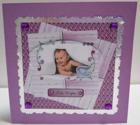 Life Begins Baby Girl by Yvonne Middleton