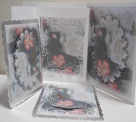 Roses & Carnations 2 Inserts by Yvonne Middleton