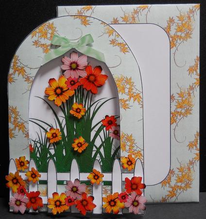 Arch Card Kit - Bright Daisies by Yvonne Middleton