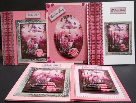 Baby Girl Options Bumper Kit by Yvonne Middleton