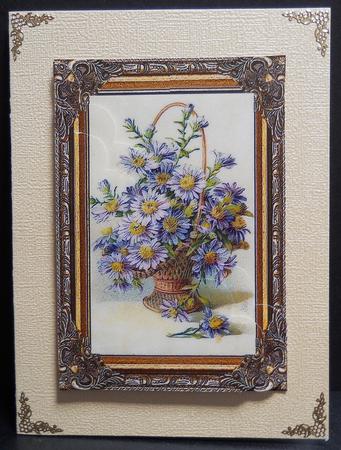 Basket of Flowers by Yvonne Middleton