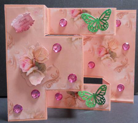 Roses Backing Paper 1 by Yvonne Middleton