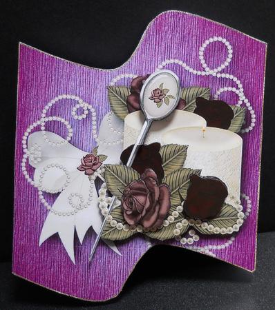 Waves of Love Quick Card by Yvonne Middleton