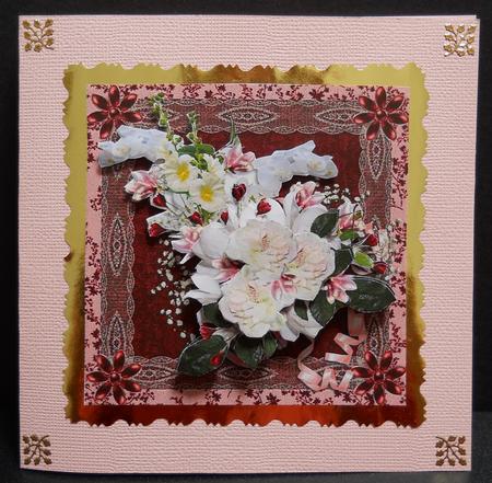 Pink and Cream Step by Step by Yvonne Middleton