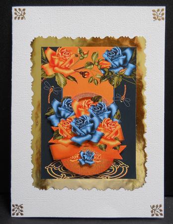 Summer Basket Birthday Greeting Card Front by Yvonne Middleton