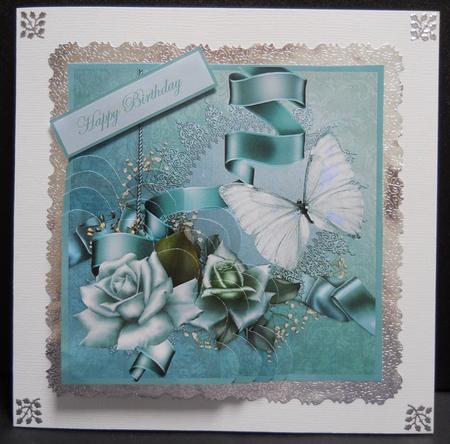 Blue Rose by Yvonne Middleton