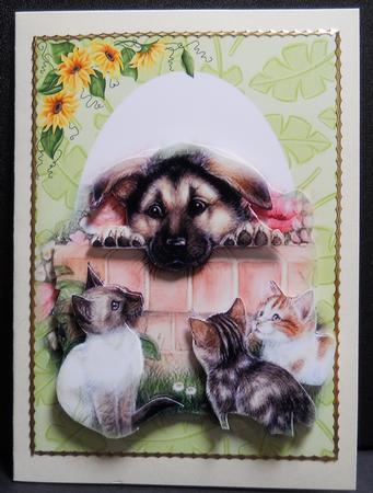 I Only Want to Be Friends with You, with Cute Little Kittens by Yvonne Middleton