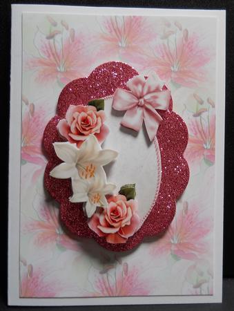Lilies Watercolour Vellum by Yvonne Middleton