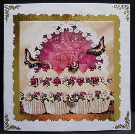 Special Cupcake Birthday Quick Card by Yvonne Middleton