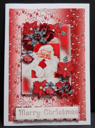 Red Metallic Swirls by Yvonne Middleton