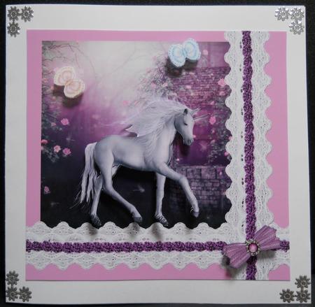White Horse in the Night by Yvonne Middleton