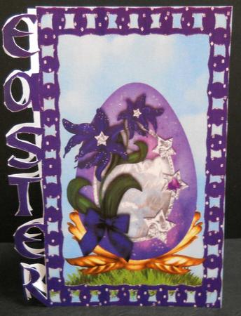 Special Hinges Purple Easter by Yvonne Middleton