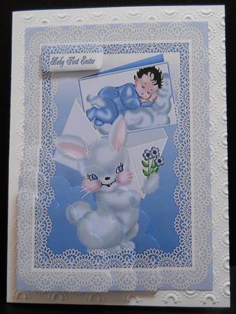 Baby Boy First Easter by Yvonne Middleton