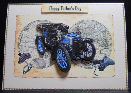 Vintage Car by Yvonne Middleton