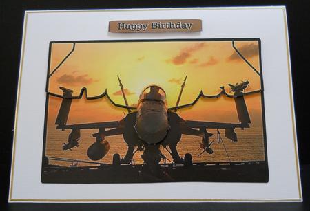 Mission Ready - Envelope Card - Decoupage by Yvonne Middleton