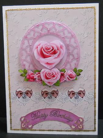 Lace and Ribbon Backing Sheets by Yvonne Middleton