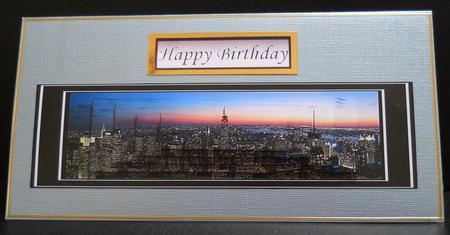 New York City at Dusk by Yvonne Middleton
