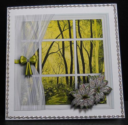 View from the Window - Yellow by Yvonne Middleton
