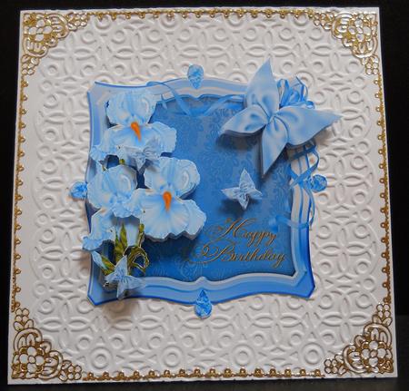 Multi Blue Step by Step by Yvonne Middleton