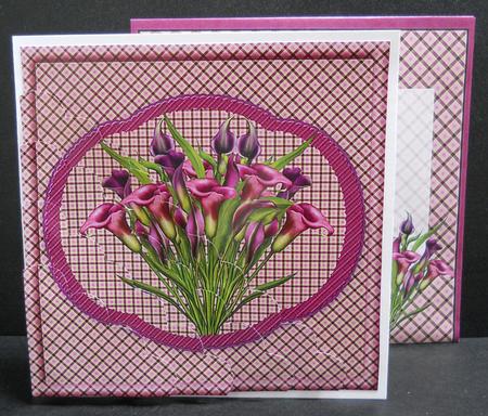 Lily Side Stacker Card Kit with Envelope by Yvonne Middleton